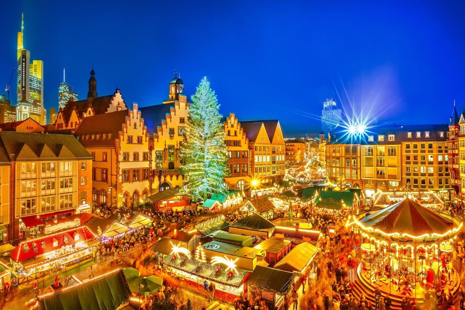 Germany and France Festive Holiday Markets