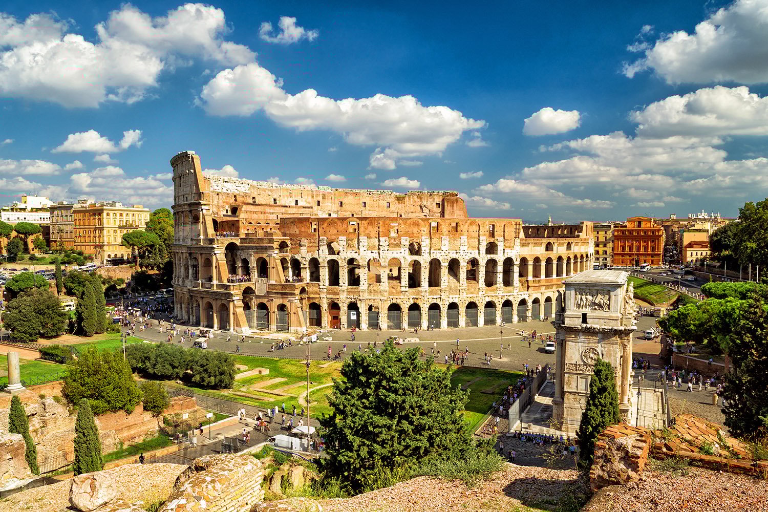 Italy, Rome, Colosseum