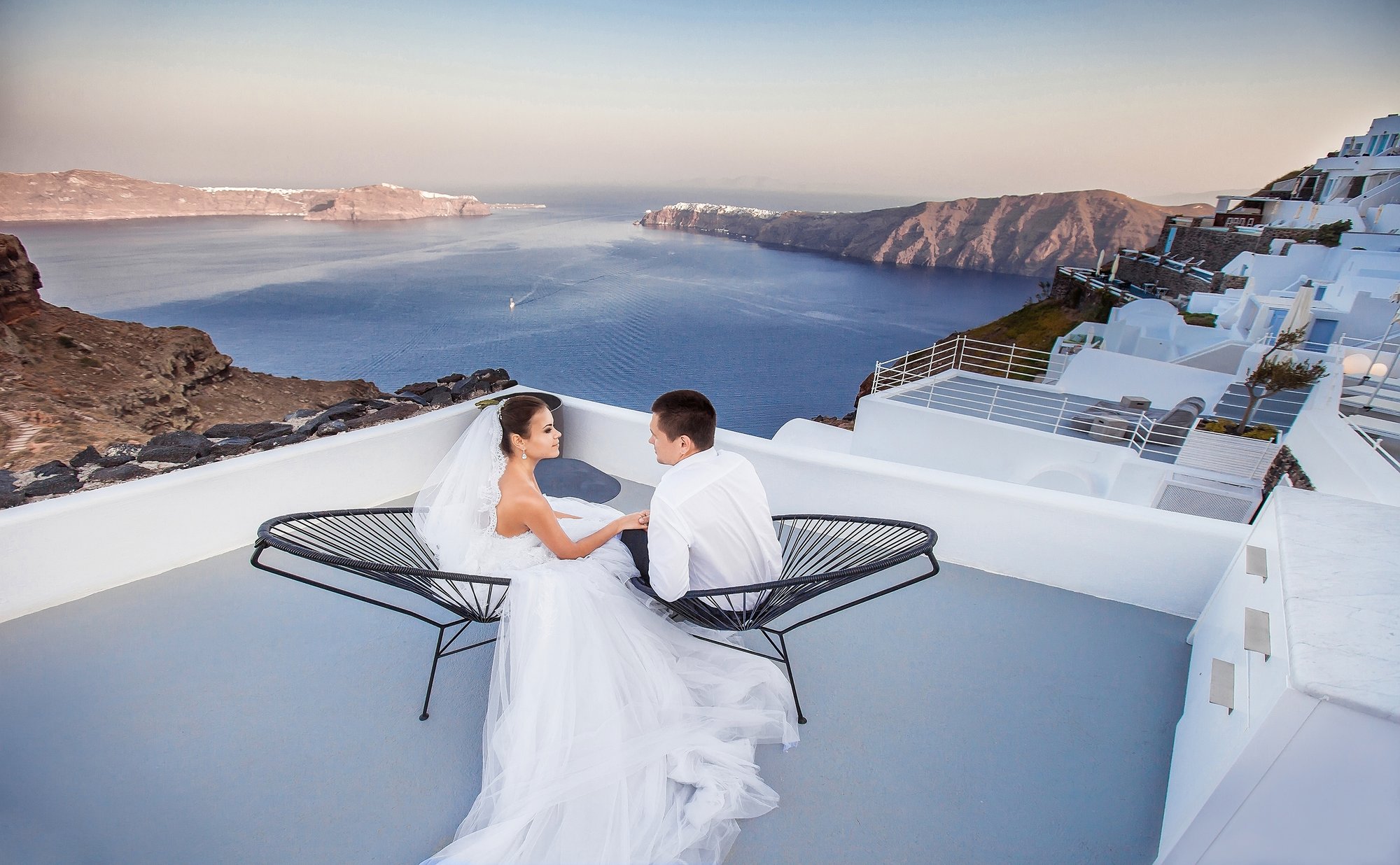 Santorini wedding