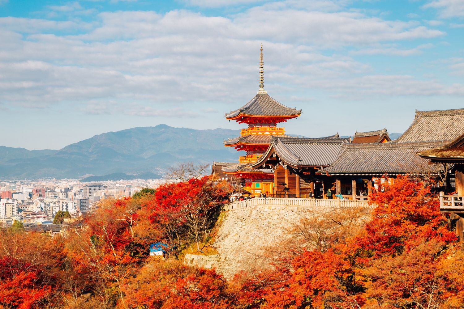 Kiyomizu-dera Temple kyoto japan